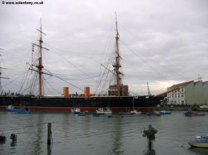 HMS Warrior at Portsmouth