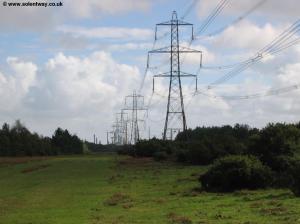 The power lines to Fawley